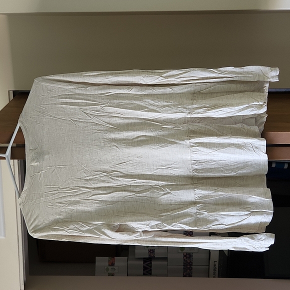 Cream Old Navy Long Sleeve Top - Picture 2 of 4